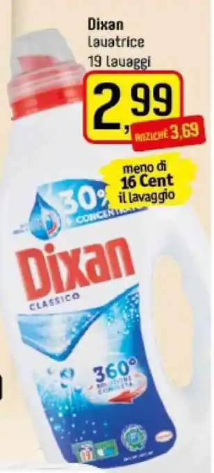 Famila Superstore Dixan Lavatrice 19 Lavaggi offerta