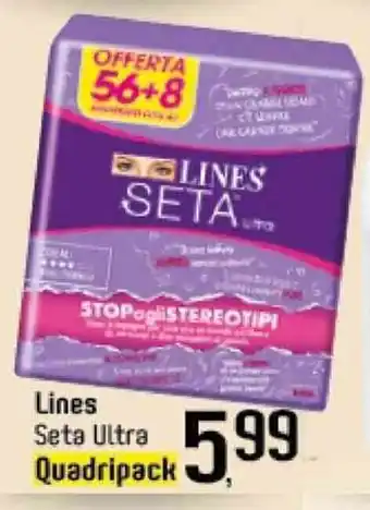 Famila Superstore Lines Seta Ultra Quadripack offerta