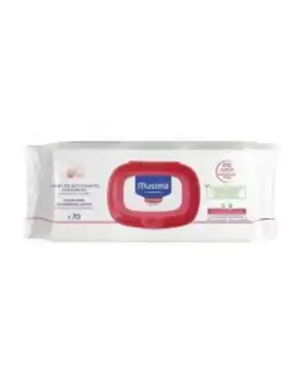 Mustela salviette detergente lenitive 70 pezzi