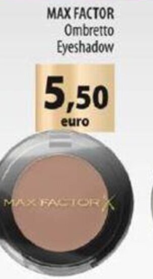 Acqua & Sapone Max Factor Ombretto Eyeshadow offerta