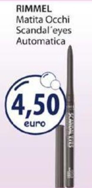 Acqua & Sapone Rimmel Matita Occhi Scandal eyes Automatica offerta