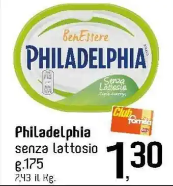 Famila Superstore Philadelphia senza lattosio g.175 offerta