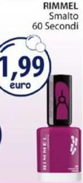 Acqua & Sapone Rimmel Smalto 60 Secondi offerta