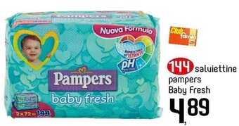 Famila Superstore Pampers salviettine Baby Fresh offerta
