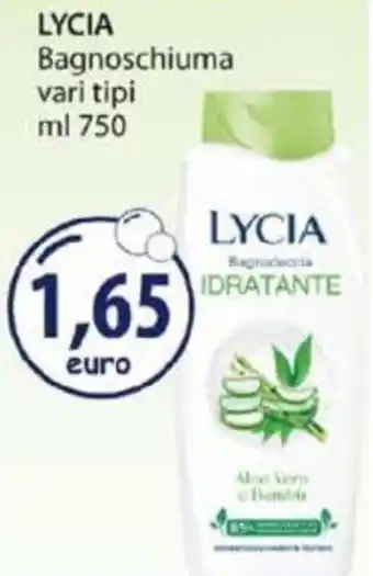 Acqua & Sapone Lycia Bagnoschiuma vari tipi 750 ml offerta