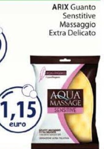 Acqua & Sapone Arix Guanto Sensitive Massaggio Extra Delicato offerta