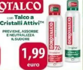 Acqua & Sapone Borotalco Taclo a Cristalli Attivi offerta
