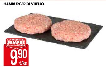 Tigros Hamburger di Vitello offerta