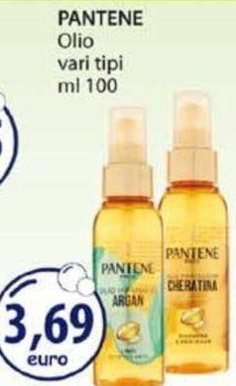 Acqua & Sapone Pantene Olio vari tipi 100 ml offerta