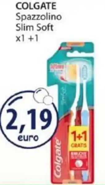 Acqua & Sapone Colgate Spazzolino Slim Soft x1 + 1 offerta
