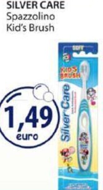 Acqua & Sapone Silver Care Spazzolino Kid's Brush offerta