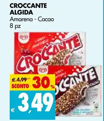 Tigros Algida Croccante Amarena - Cacao 8 pz offerta