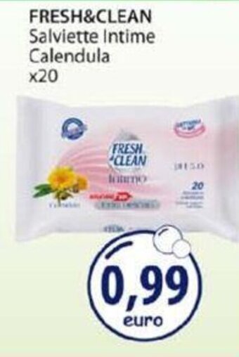 Acqua & Sapone Fresh & Clean Salviette Intime Calendula x20 offerta