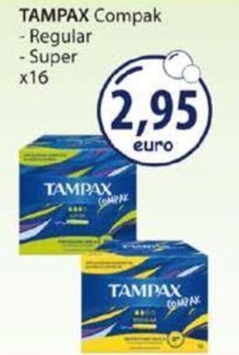 Acqua & Sapone Tampax Compak Regular/Super x16 offerta