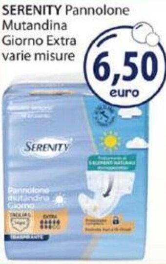 Acqua & Sapone Serenity Pannolone Mutandina Giorno Extra varie misure offerta