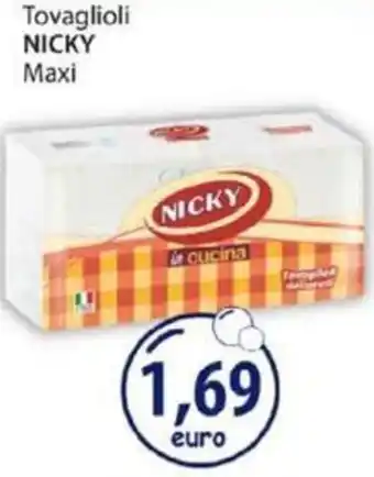 Acqua & Sapone Nicky Tovaglioli Maxi offerta