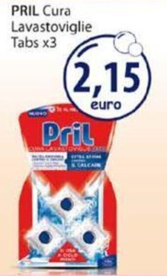 Acqua & Sapone Pril Cura Lavastoviglie Tabs x3 offerta