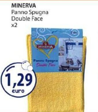 Acqua & Sapone Minerva Panno Spugna Double Face x2 offerta