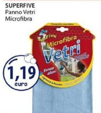 Acqua & Sapone Superfive Panno Vetri Microfibra offerta
