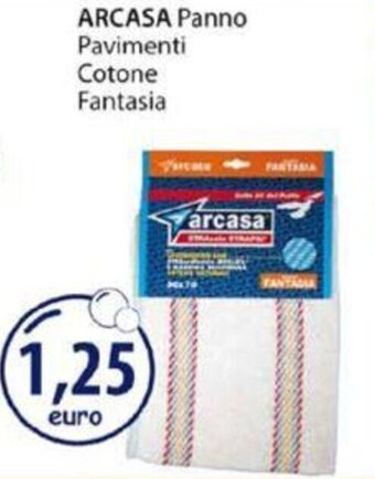 Acqua & Sapone Arcasa Panno Pavimenti Cotone Fantasia offerta