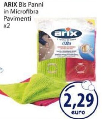 Acqua & Sapone Arix Bis Panni in Microfibra Pavimenti x2 offerta