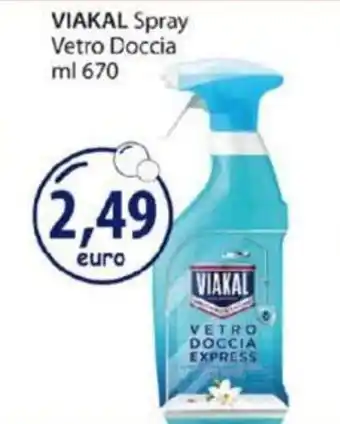 Acqua & Sapone Viakal Spray vetro doccia 670 ml offerta