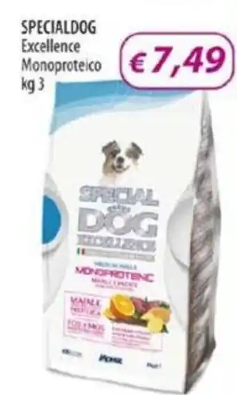 Acqua & Sapone Special Dog Excellence Monoproteico 3 kg offerta