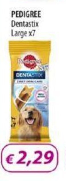 Acqua & Sapone Pedigree Dentastix Large x7 offerta