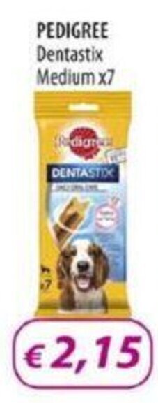Acqua & Sapone Pedigree Dentastix Medium x7 offerta