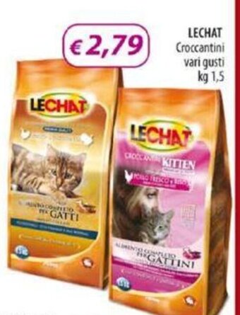 Acqua & Sapone Lechat Croccantini vari gusti 1,5 kg offerta