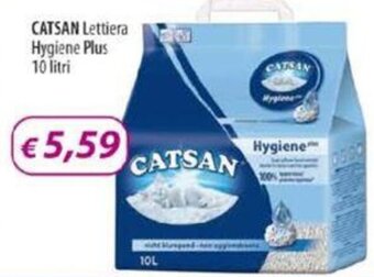 Acqua & Sapone Catsan Lettiera Hygiene Plus 10 litri offerta