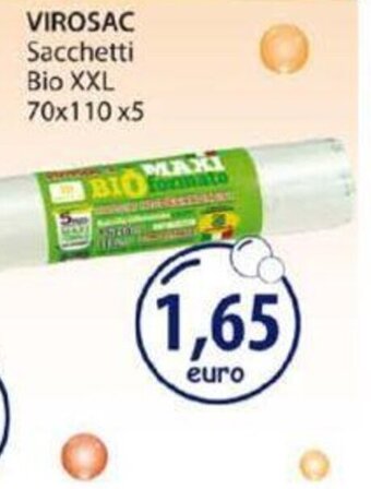 Virosac Sacchetti Bio XXL 70x110x5
