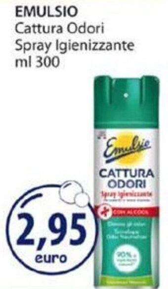 Acqua & Sapone Emulsio Cattura Odori Spray Igienizzante 300 ml offerta