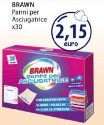 Acqua & Sapone Brawn Panni per Asciugatrice x30 offerta