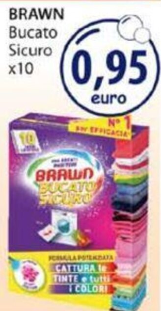 Acqua & Sapone Brawn Bucato Sicuro x10 offerta