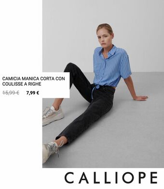 Calliope Camicia manica corta offerta