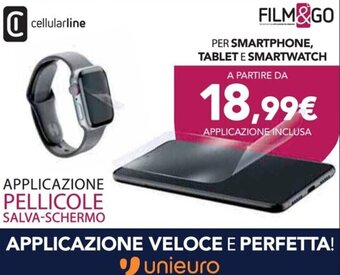 Unieuro cellularline Smartphone, Tablet e Smartwatch offerta