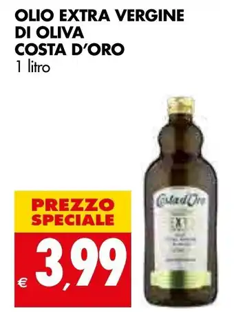 Tigros Costa D'Oro Olio Extra Vergine Di Oliva 1 litro offerta