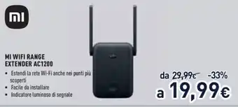 mi Wifi Range Extender AC1200