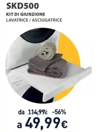 Unieuro Whirlpool SKD500 Kit di Giunzione offerta