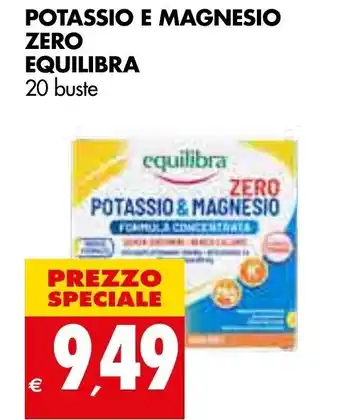 Tigros Equilibra Potassio & Magnesio 20 buste offerta