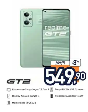 Unieuro realme GT2 offerta