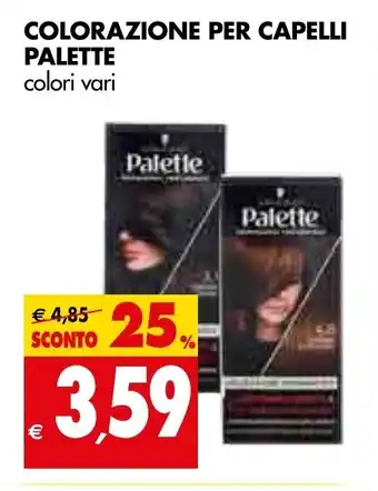 Tigros Palette Colorazione Per Capelli colori vari offerta