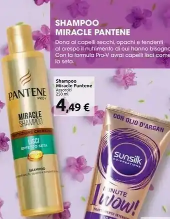 Carrefour Market Pantene Pantene Shampoo Miracle offerta