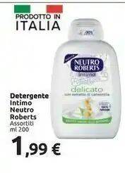 Carrefour Market Neutro Roberts Neutro Roberts Detergente Intimo offerta