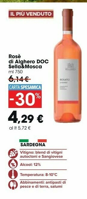 Sella&Mosca Rosè Di Alghero Doc