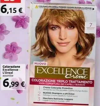 Carrefour Market L'Oreal Paris Colorazione Excellence offerta