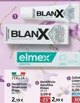 Carrefour Market Blanx Blanx Dentifricio Sbiancante offerta