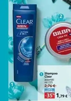 Carrefour Clear Shampoo Men 2 In 1 offerta