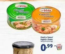 In'S Mercato La Vela - Piselli E Tonno 160 G(ml) offerta